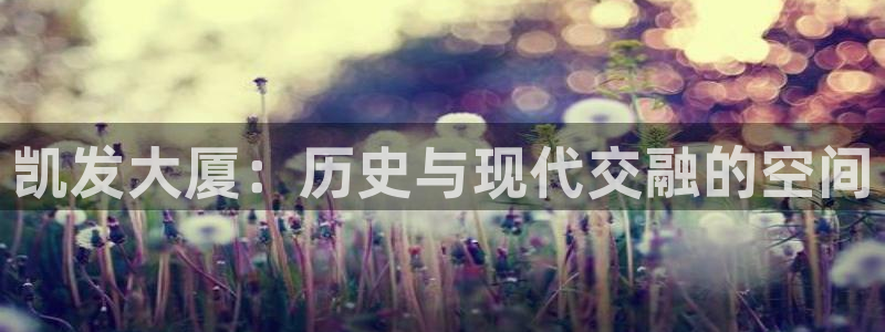 摩登72官网：凯发大厦：历史与现代交融的空间