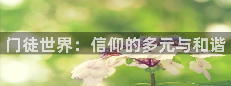 摩登7下载入口：门徒世界：信仰的多元与和谐