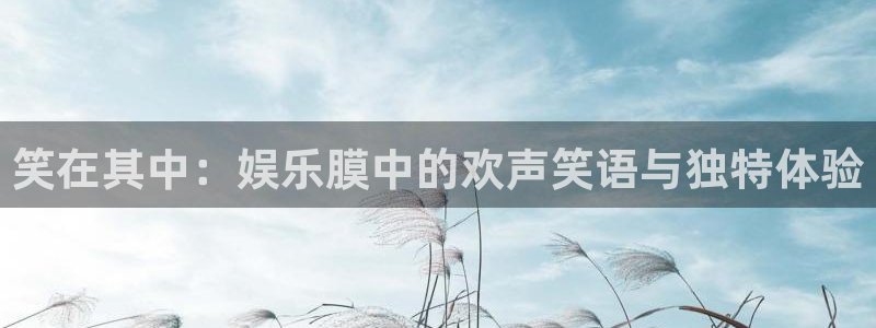 摩登7集团官网：笑在其中：娱乐膜中的欢声笑语与独特体验